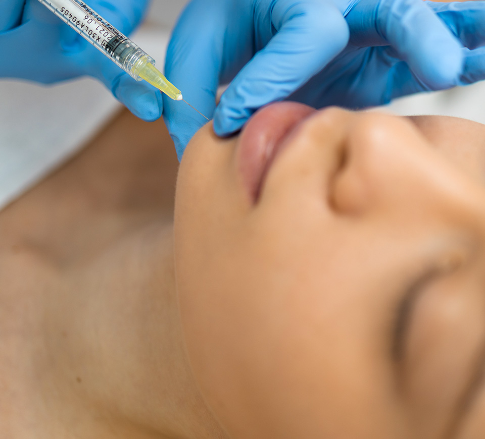 botox menton