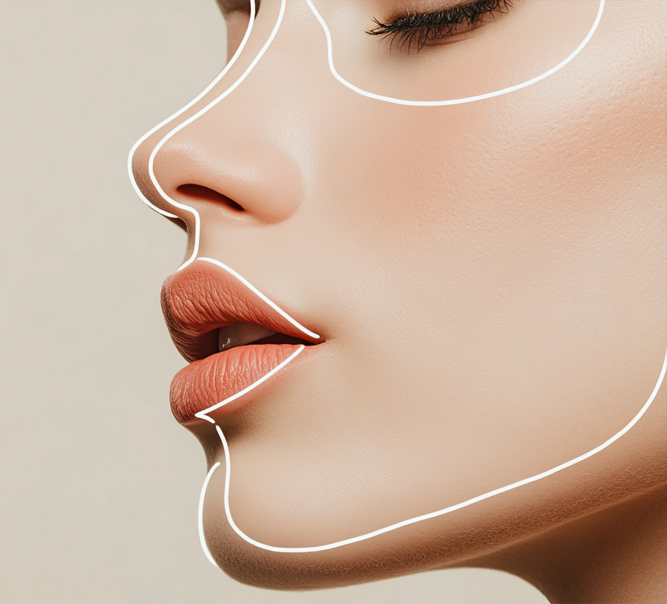 acide hyaluronique jawline